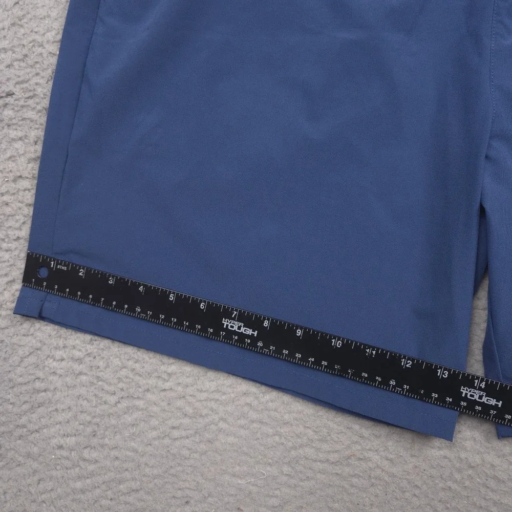 The North Face Wander Shorts Men XXL Blue FlashDry Zip Pocket Stretch 7.5in